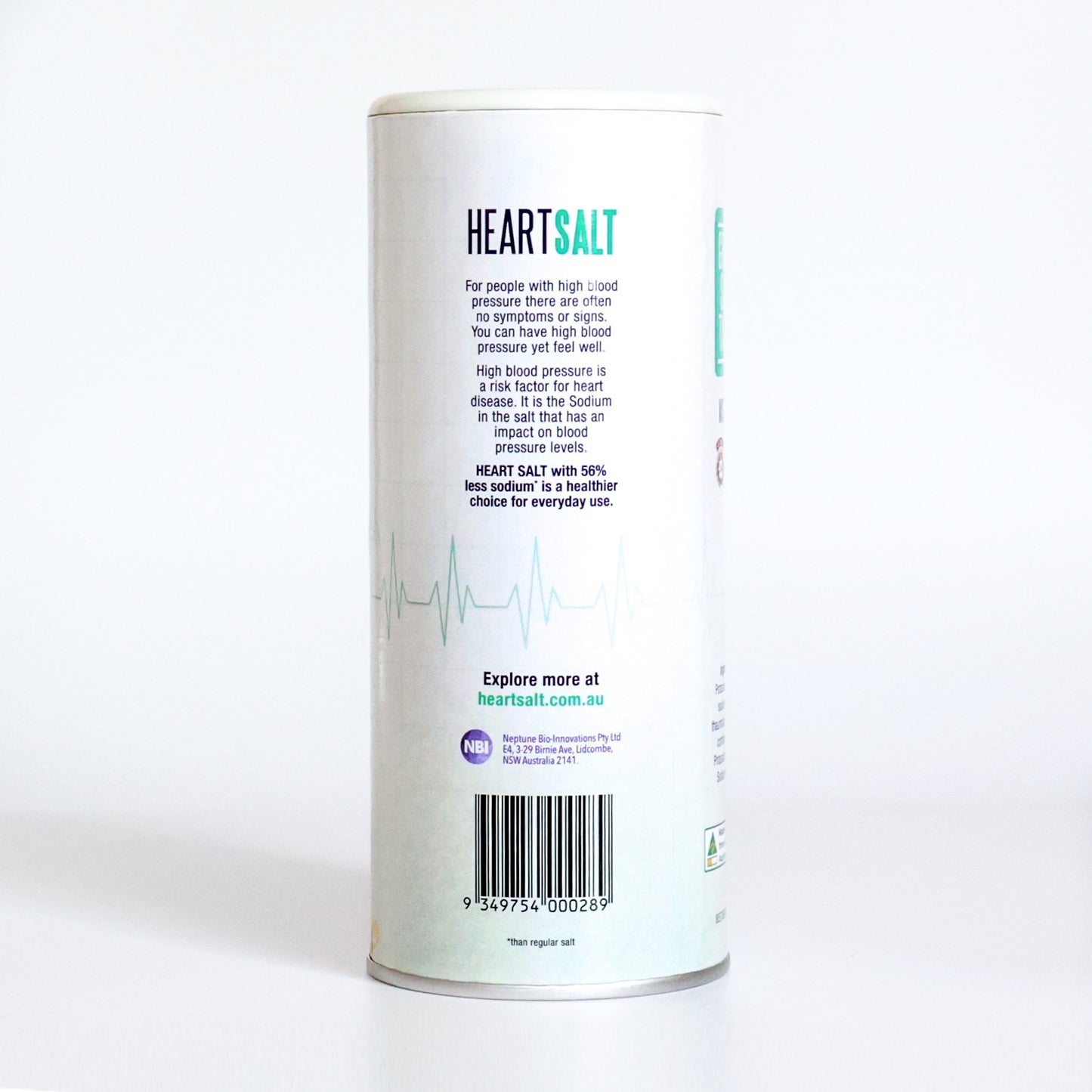 HeartSalt - Table Salt Shaker 400gr