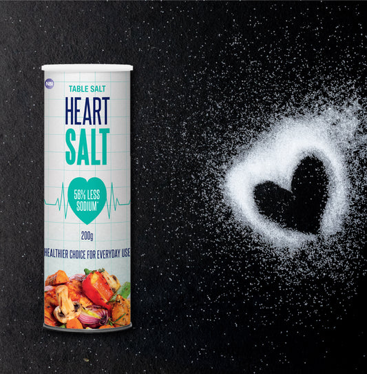 Cardiovascular Health: Reducing Risks with Potassium-Enriched Salt